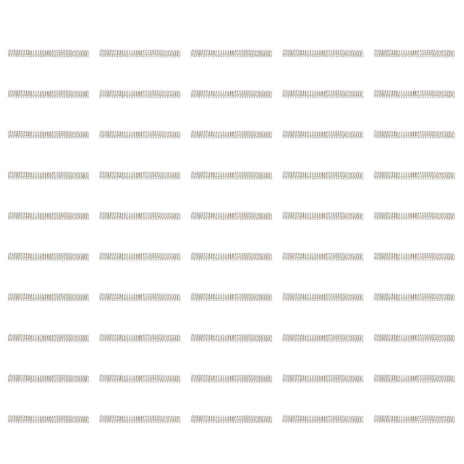 50Pcs σπειροειδείς συνδετικές σπείρες Dia 19mm 3/4in 34 δόντια αναλογία 3:1 180 νάυλον ντυμένος σίδηρος ικανότητας φύλλων fo