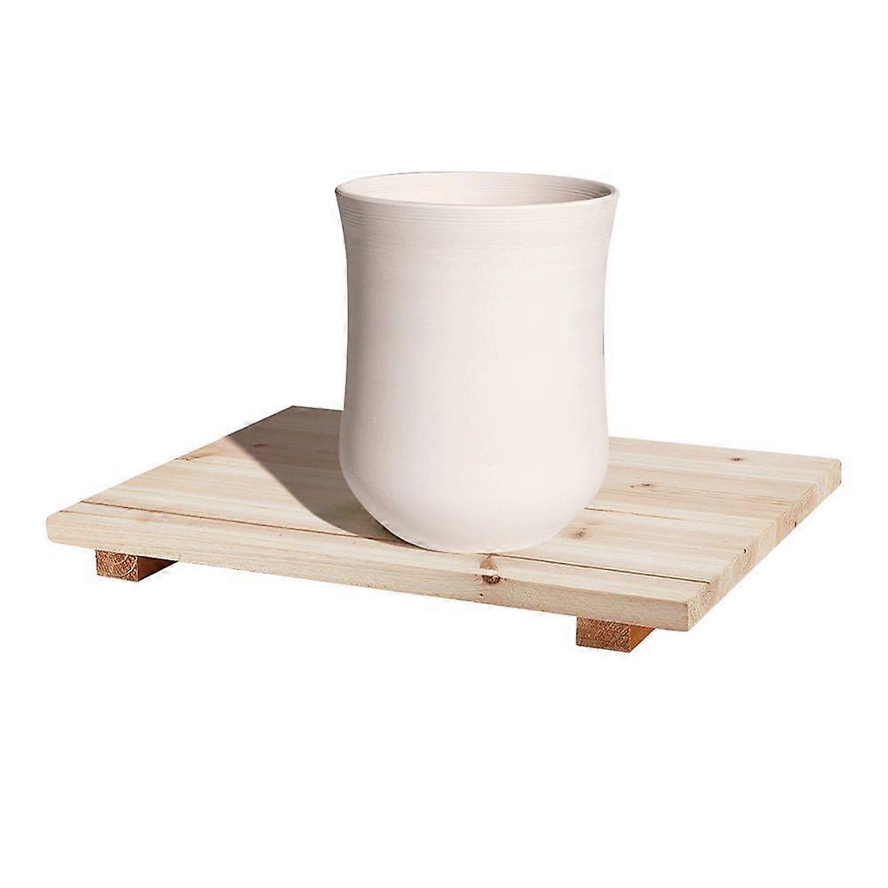 Rectangle Wood Boards Ceramic Clay Drying Board Ceramic Making Tool Navajo White 30x40x3.4cm