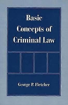 Basic Concepts of Criminal Law
