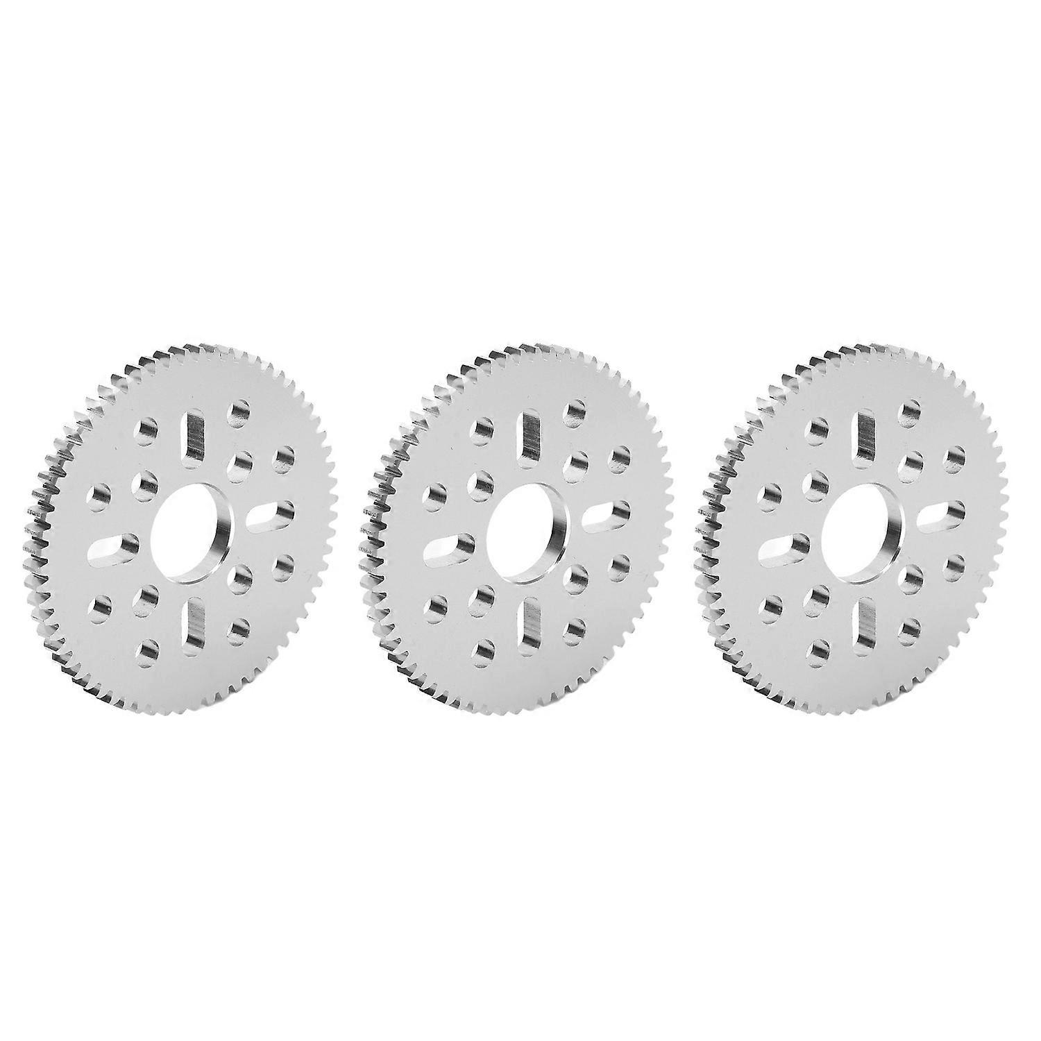 3 sztuk Zębatka czołowa Prosty ząb 4 Długi otwór 12 Okrągły otwór 0,8 Mod 14mm Otwór środkowy 4mm Grubość4312-0
