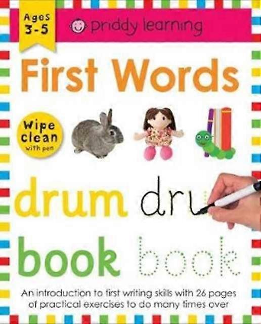 Wipe Clean Workbook First Words - Priddy Books