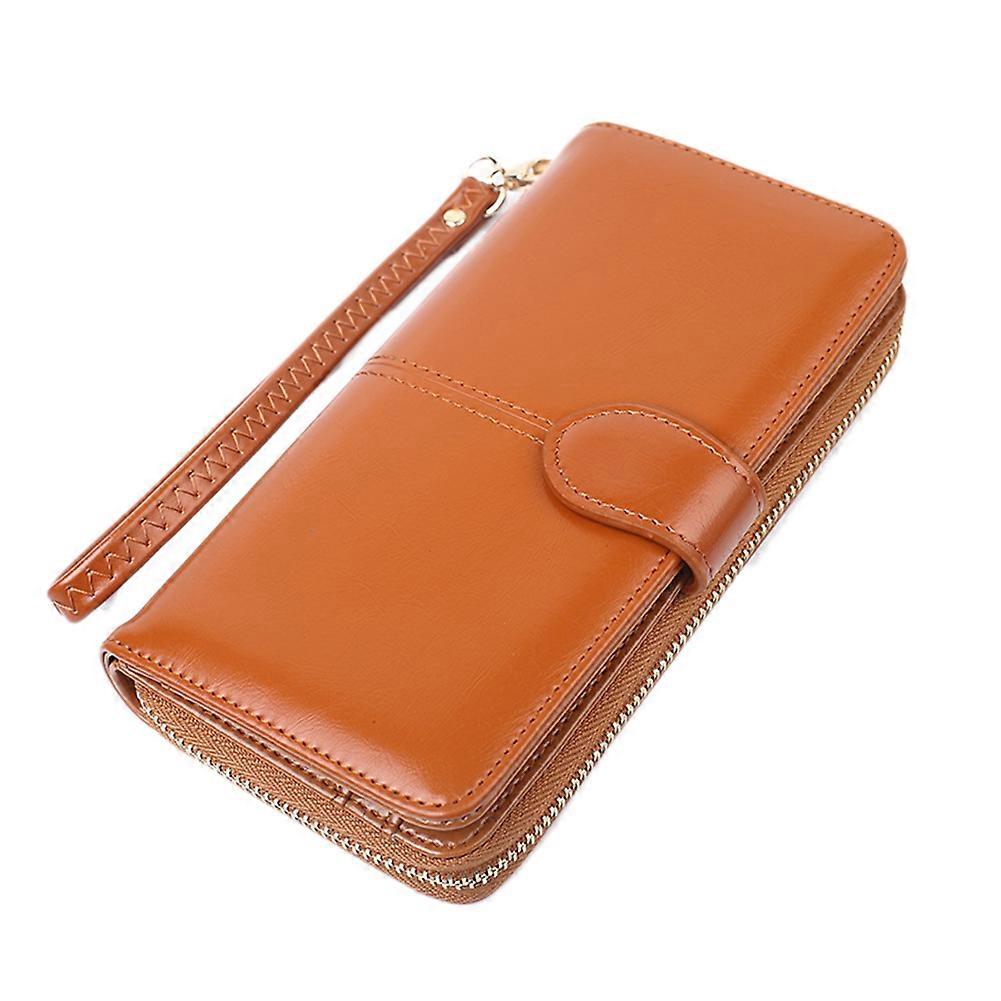 Women's Long Multifunctional PU Card Case Cell Phone Bag