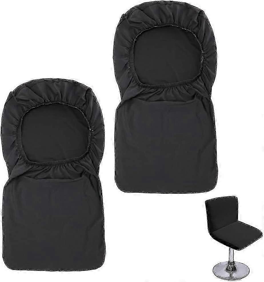 - Bar Stool Cover With Extendable Backrest For Swivel Dining Chair