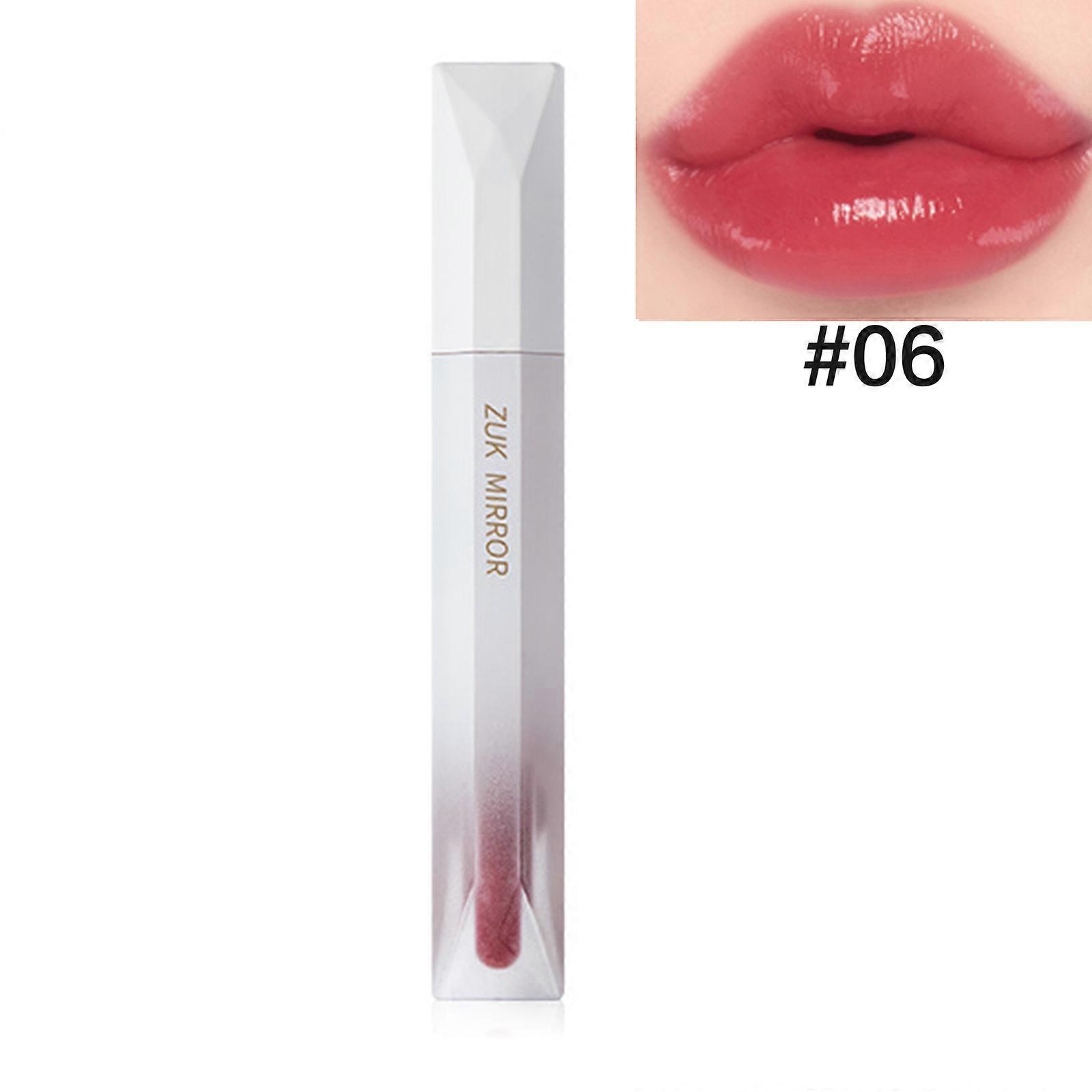 Gloss à lèvres Natural Light Gloss hydratant et brillant Gloss à lèvres nourrissant repulpant Glossy Rouge à lèvres liquide waterproof 6