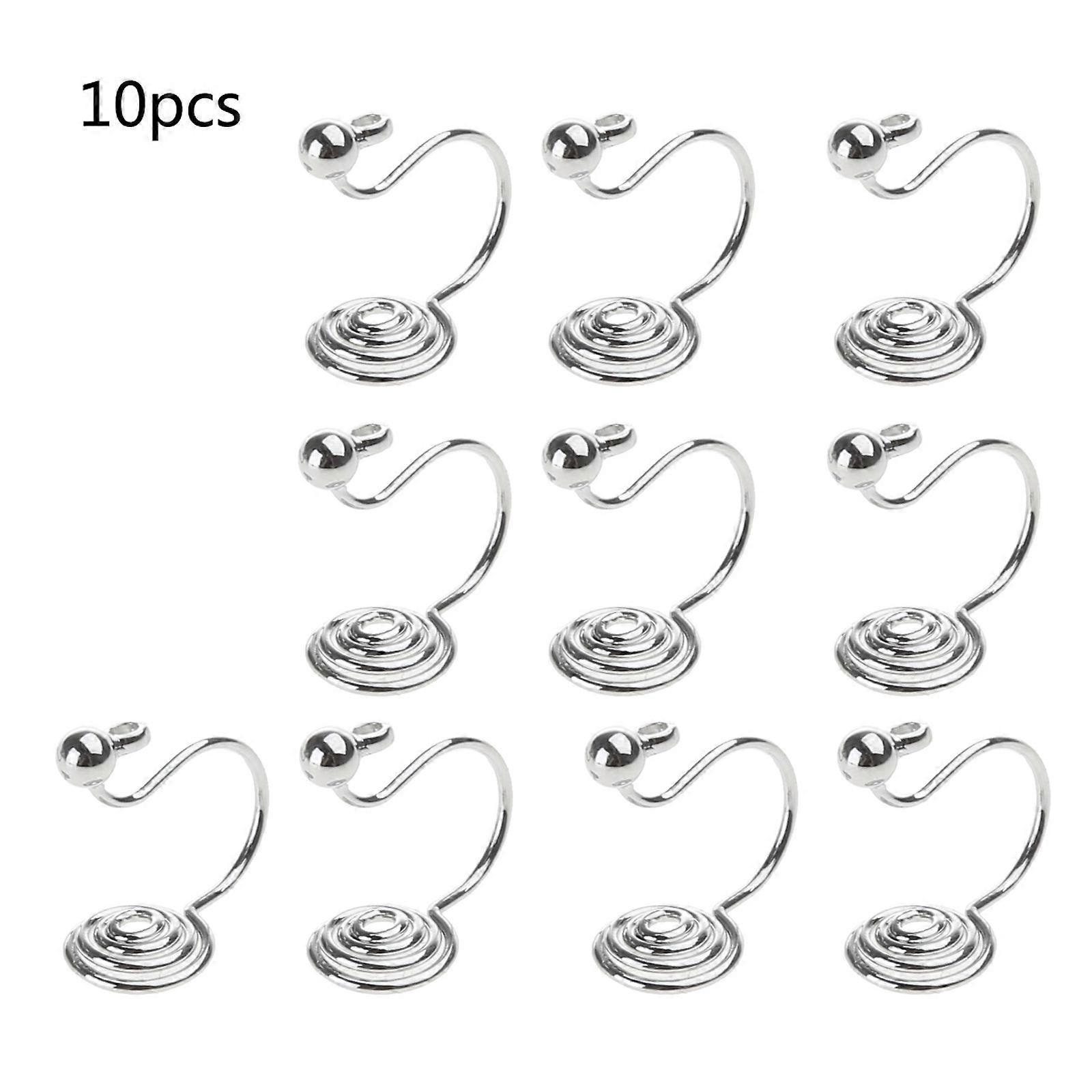 Clip on Earring Converter Replacements for Posts Earring  Secure for DIY Jewelry Making Components Hypoallergenic  Silver