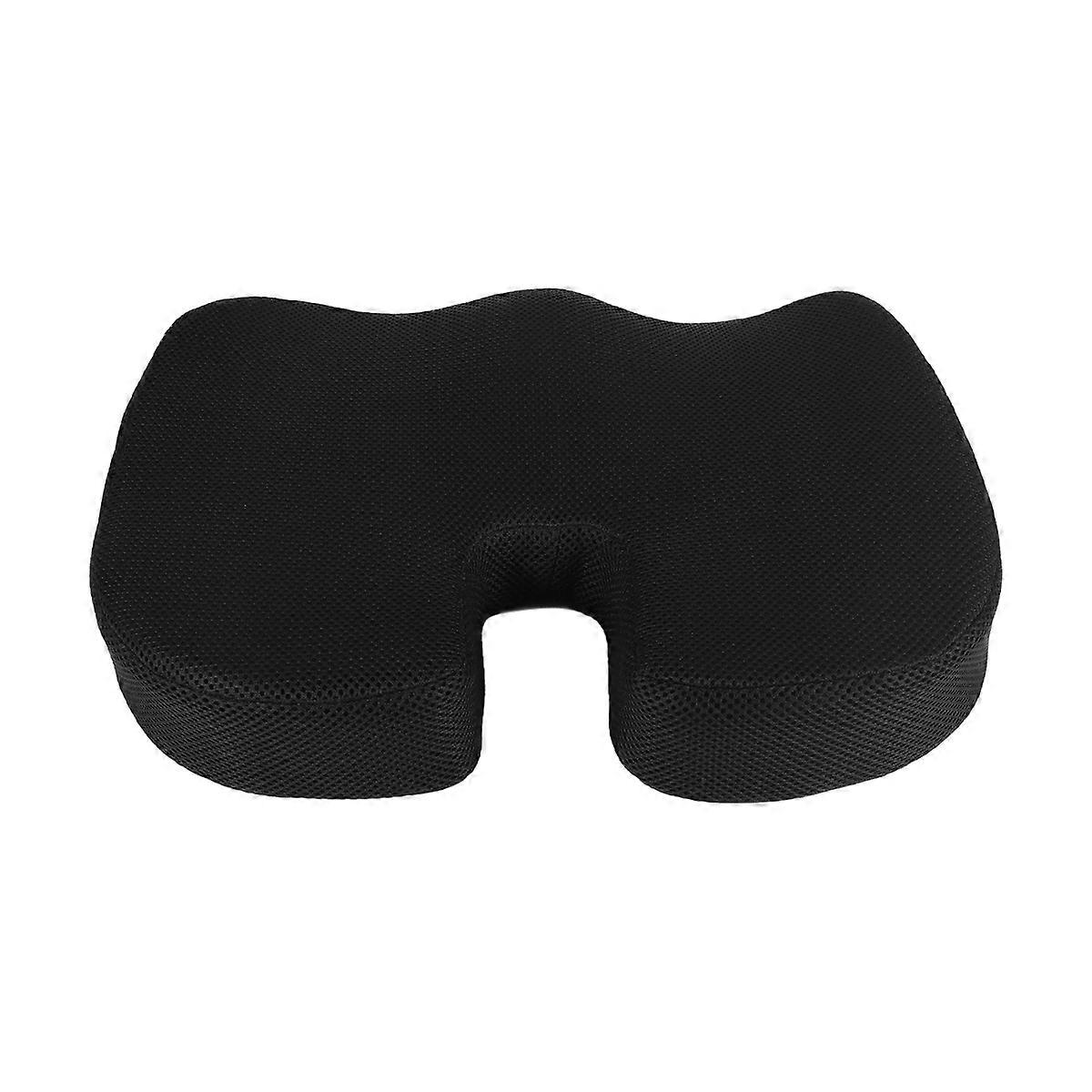 Orthopedic Pillow Seat Cushion-Non-Slip Memory Foam Coccyx Cushion