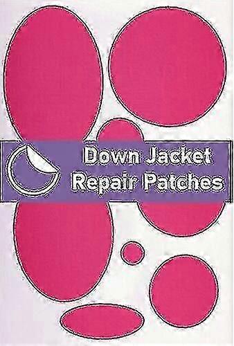 Down Jacket Patches Pre-cut, Self-adhesive, Soft, Waterproof JunmaiPink