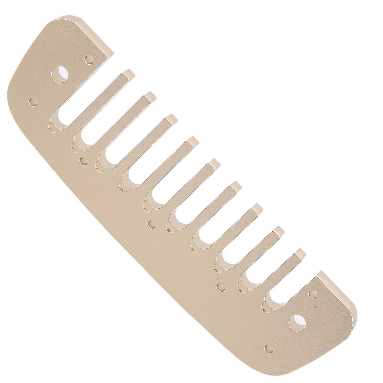 Comb Harmonica Part 10‑Hole Aluminum Alloy Small Musical Instrument Fitting for Beginner