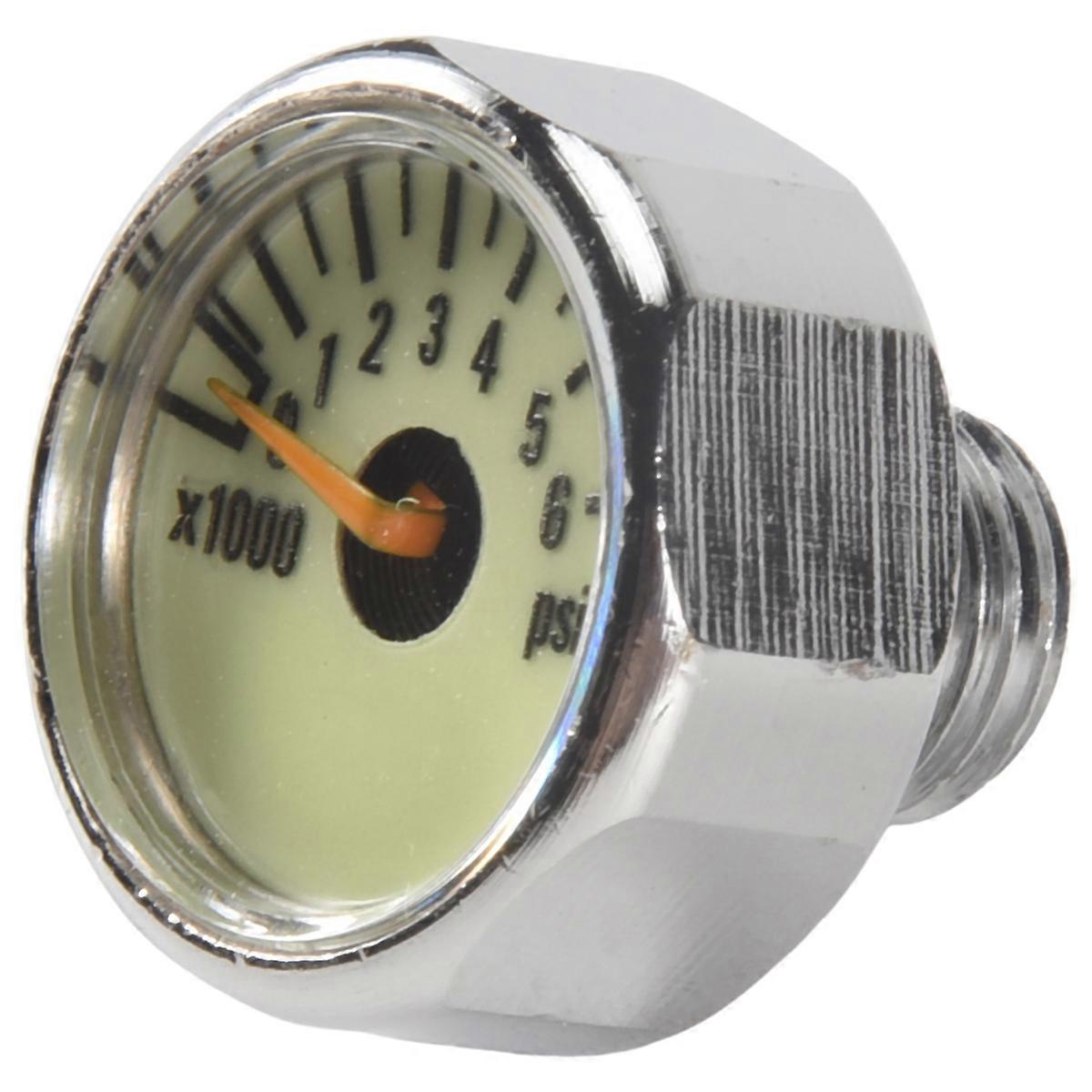 Scuba Diving Bottle Pressure Gauge 7/16Inch-20UNF Threads