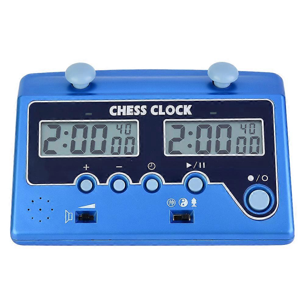 Professional 3 in 1 Electronic Chess Clock Compact Digital Count Timer Board Game