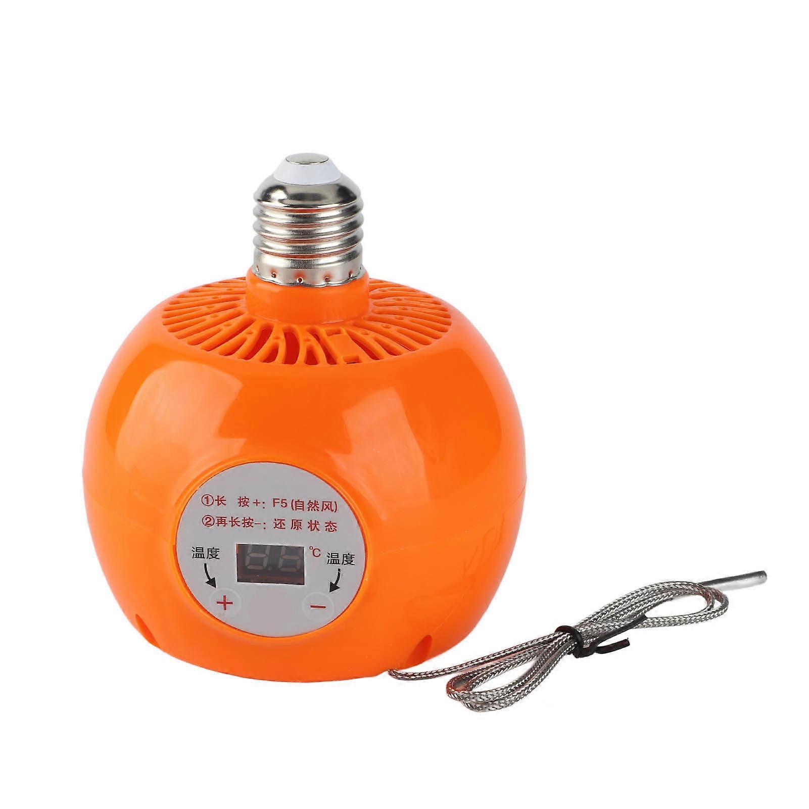 150W E27 Poultry Heat Lamp with Adjustable Temp Control for Chickens, Ducks & Rabbits