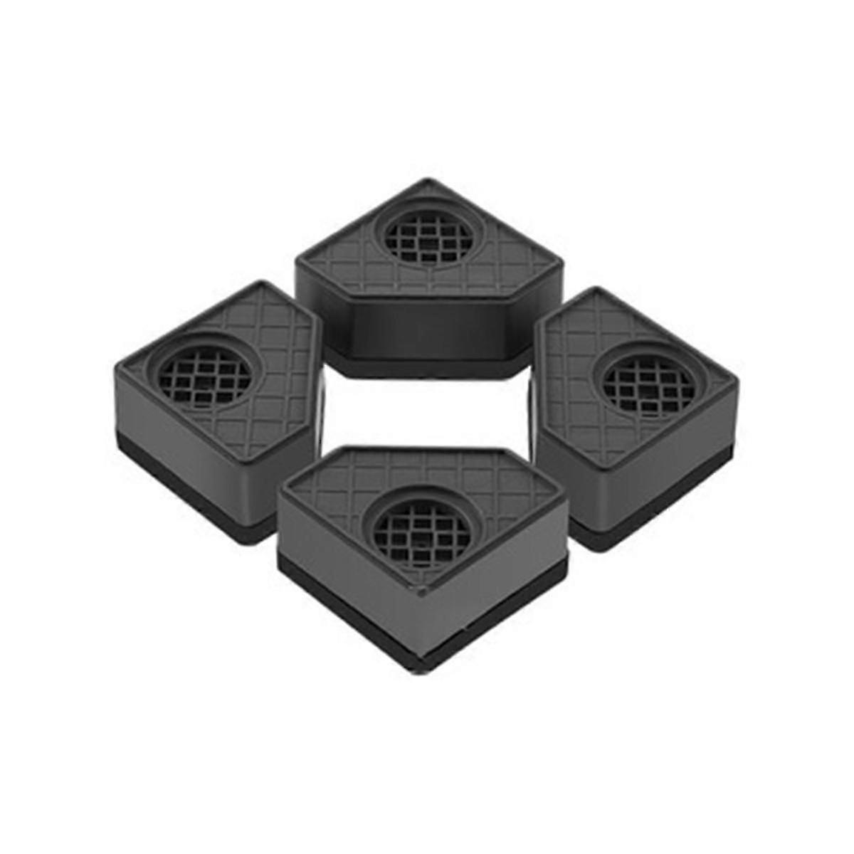 suitable for 4Pcs Washing Machine Height Increase Pads Anti Pads Silent Skid Raiser Mat Refrigerator Dryer Suppo-YI WU CHUN HUI