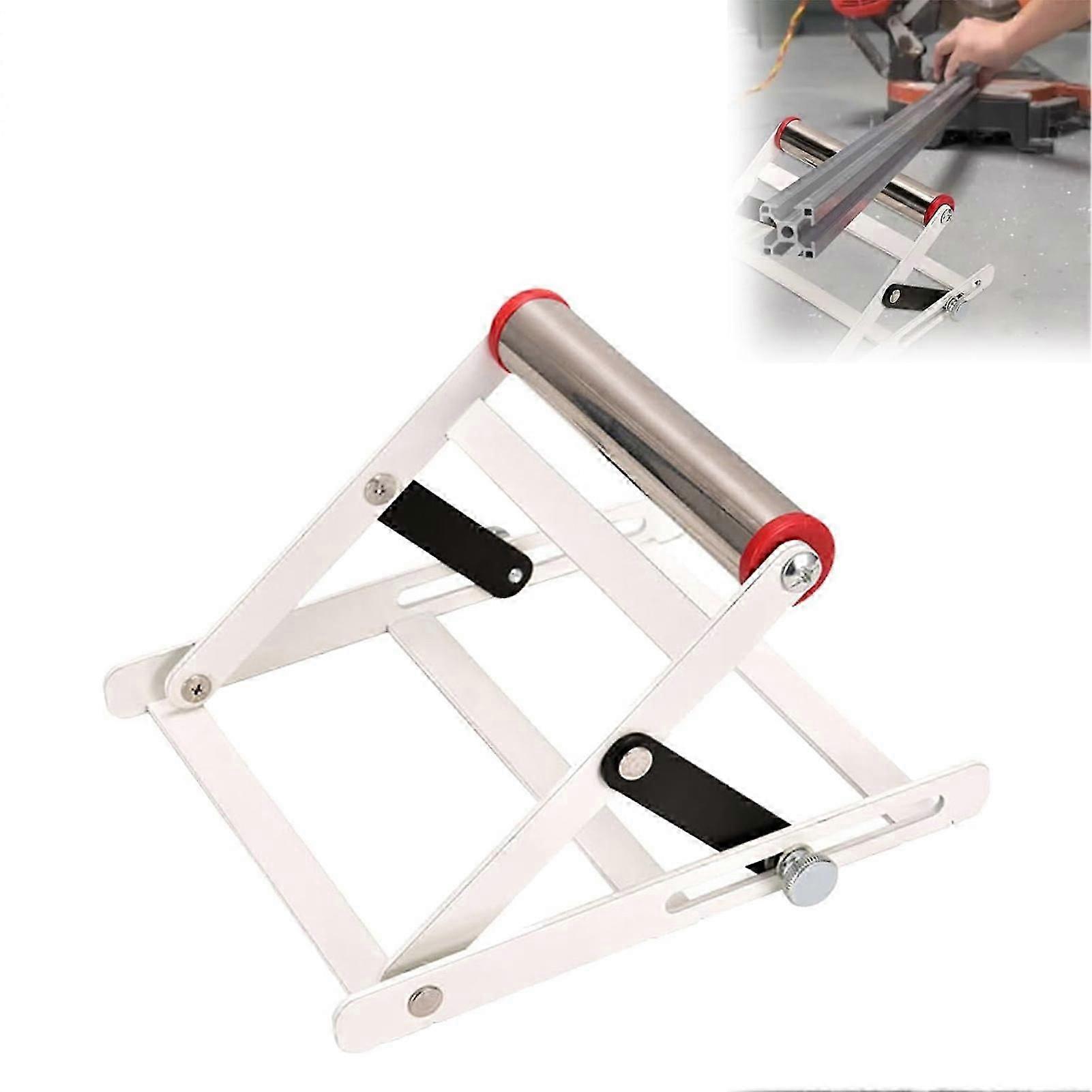 Cutting Machine Material Support Frame Height Adjustable Table Saw Stand for Easy Storage and Portability