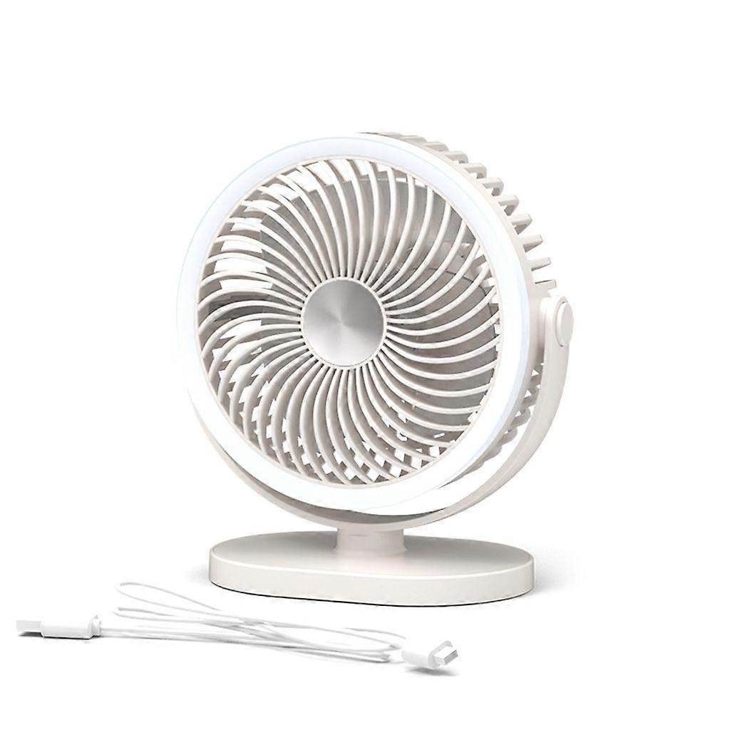 Desk Fan Camping Portable Fan with Strong Air flow USB Charging Interface