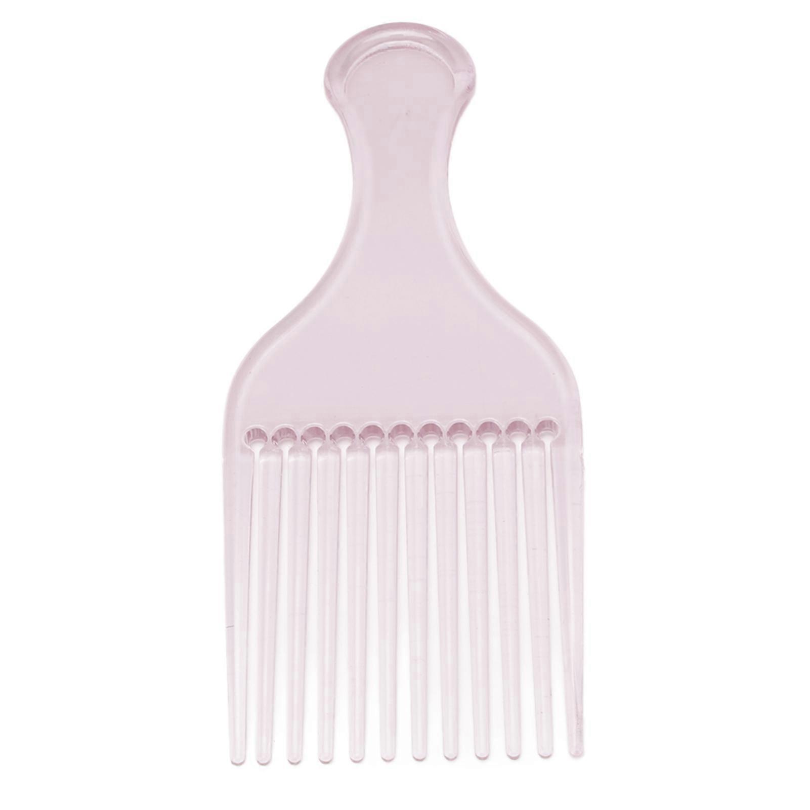 Tapestry Weaving Comb Comfortable Handle DIY Plastic Beard Comb Tapestry Weaving Tool for Hair Beard Pink