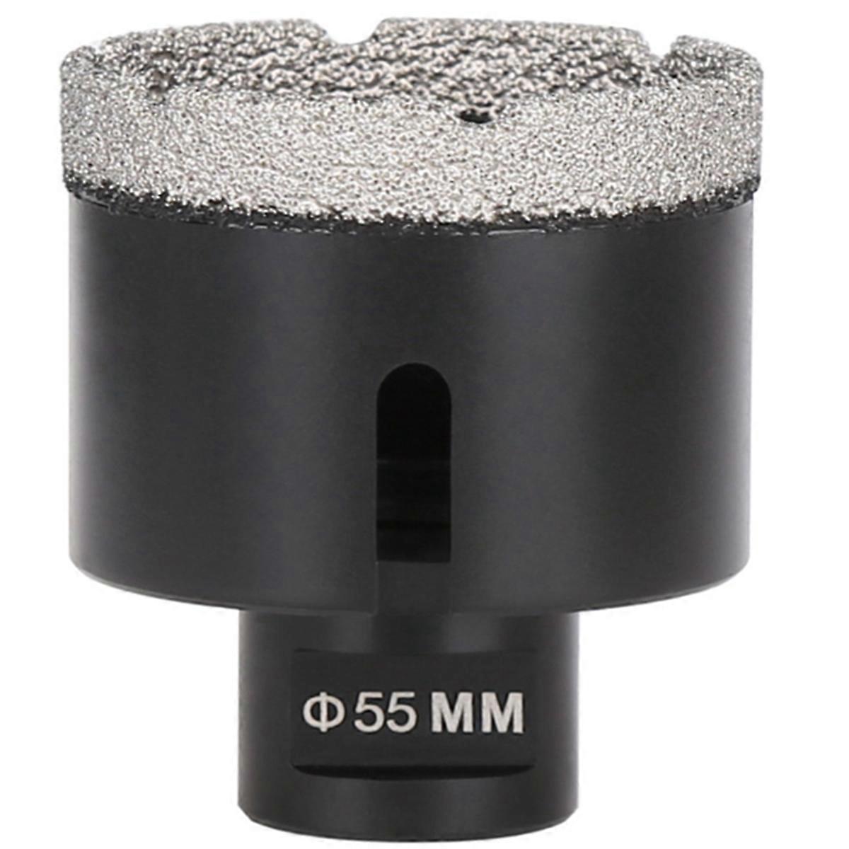 55mm Diamond Drill Bit Marble M14 Cutting Machine Drill Tile Stone Drill Bit Tool 1Pc Thread Brazing Hole Opener