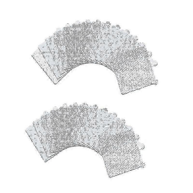 25pcs/set Disposable Drain Hair Catcher Adhesive Strong Waterproof Square Round Shower Floor Drain Mesh Filter For Bathroom