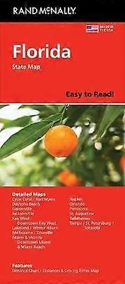 Rand Mcnally: Rand McNally Easy to Read: Florida State Map
