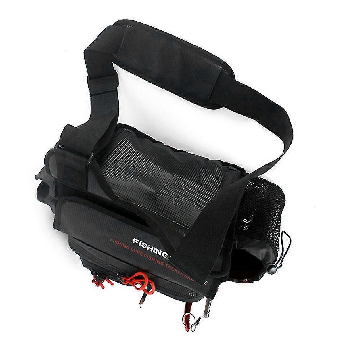 حقيبة إغراء حقيبة يد مقاومة للماء حقيبة صيد الأسماك للتخييم في الهواء الطلق الصيد هولدال حمل الأمتعة YY