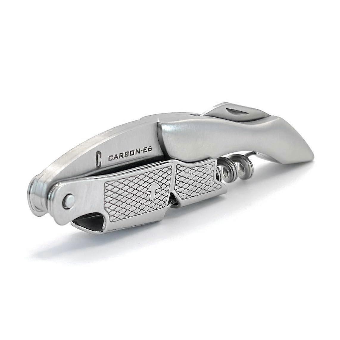 Professional Waiter's Corkscrew Wine Bottle Opener with Stainless Steel, Ergonomic Handle for Bartenders and Wine Enthusiasts