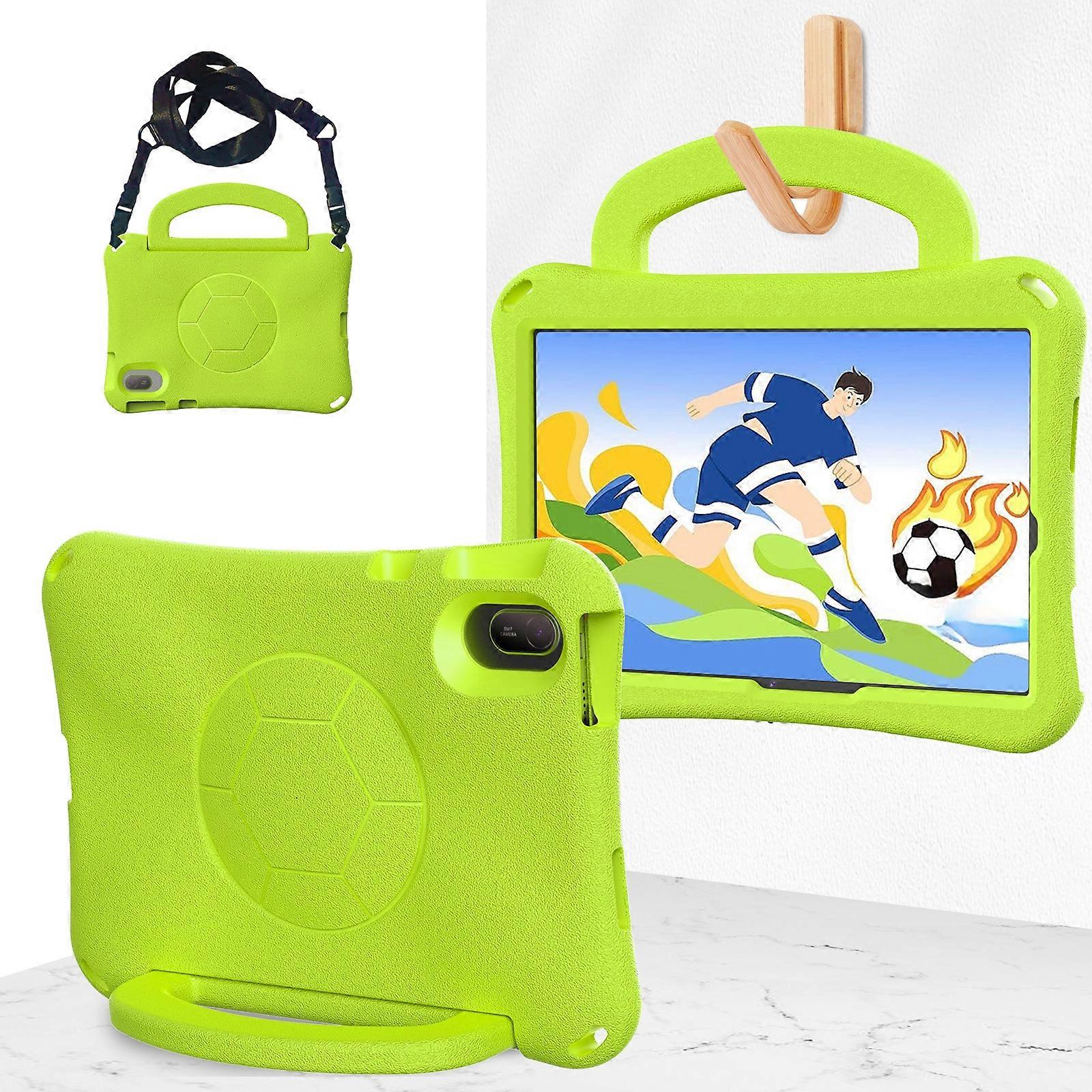 Handle Football Shaped EVA Shockproof Tablet Case