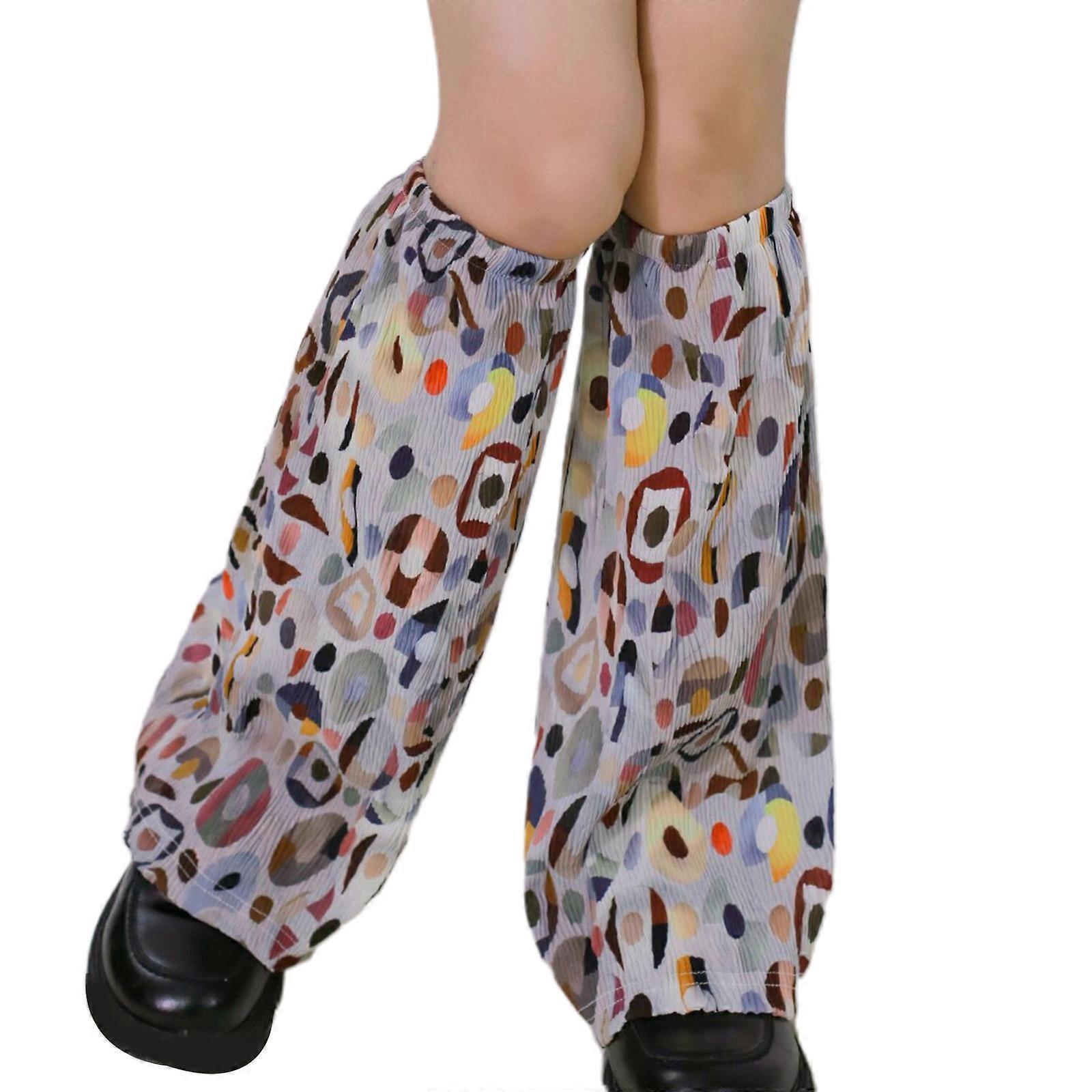 גרביים גבוהות לברך ליידי מחממי רגליים נשים Slim פאנק מגניב קיץ גרביים לוליטה קוספליי גותי היפ הופ רוק Y2k גרבי ברך צבעוניים