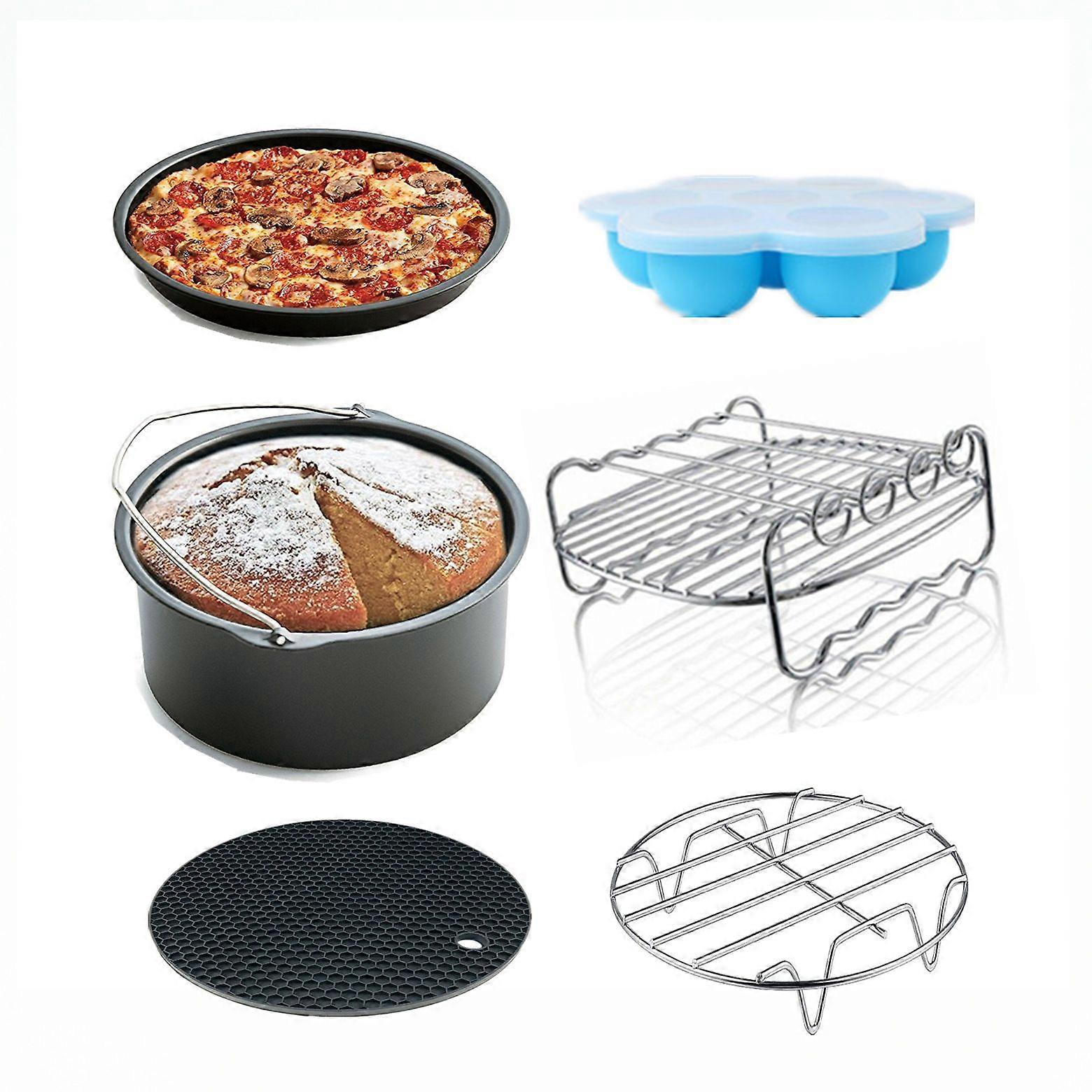 Air fryer accessories 7in6 piece set