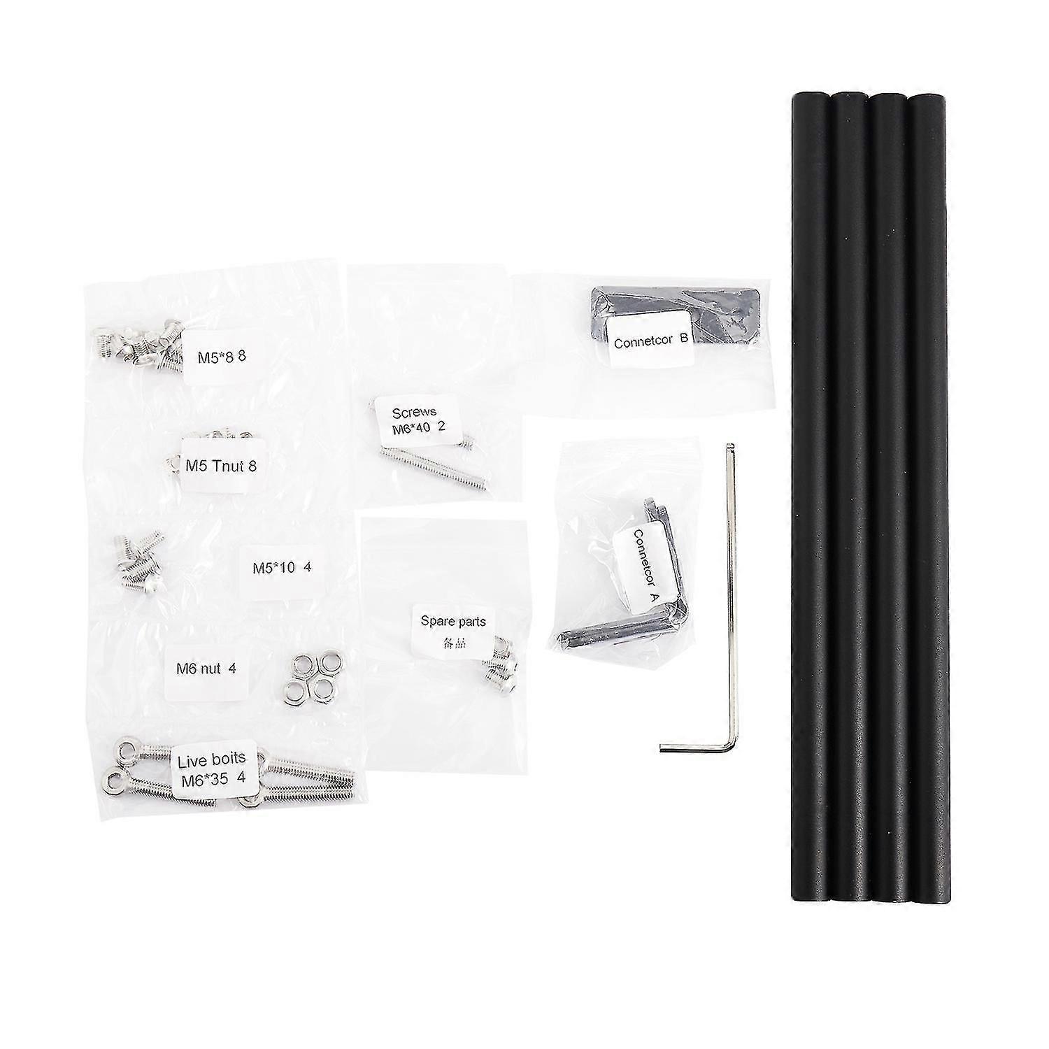 3d Printer Tie Kit Bracket For -10/10s/10s4 Alfawise U20 Tevo Tornado Anete12 Diy Desktop Print