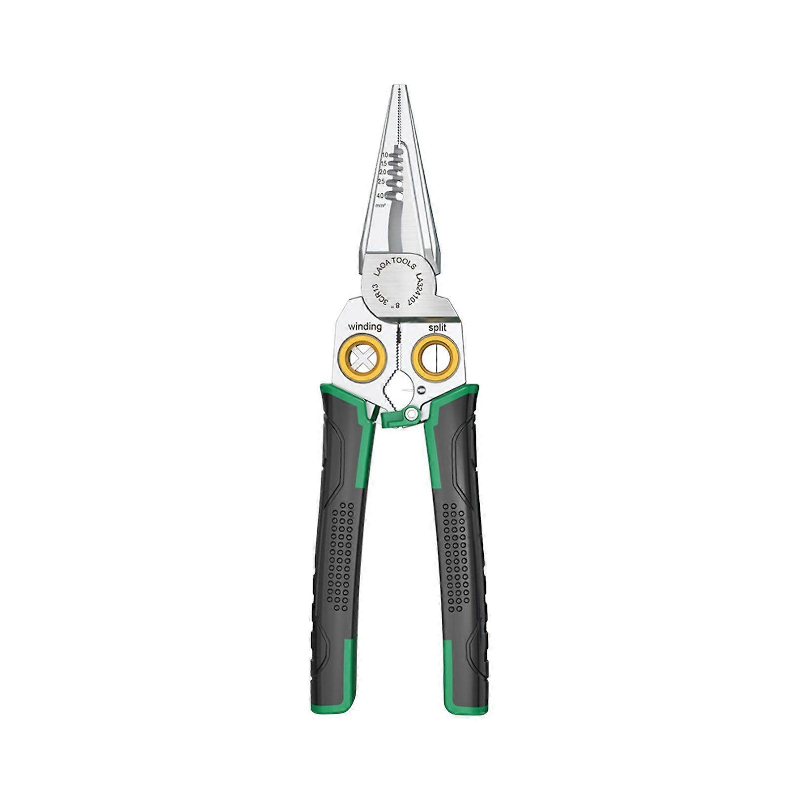 8 i 1 multifunksjons wire stripping tang, profesjonelt wire stripping verktøy, rask frakt