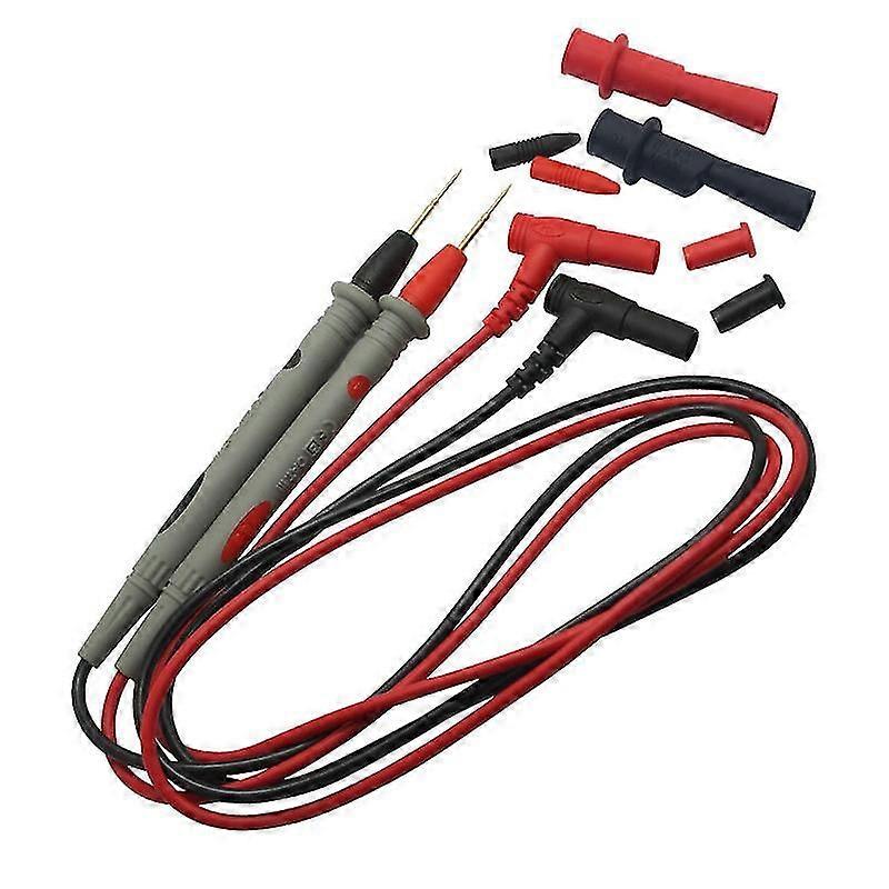 1 Pair 1000v 20a Needle Tip Probe For Universal Digital Multimeter Multi Meter Test Leads Pin Wire Pen Cable 100cm