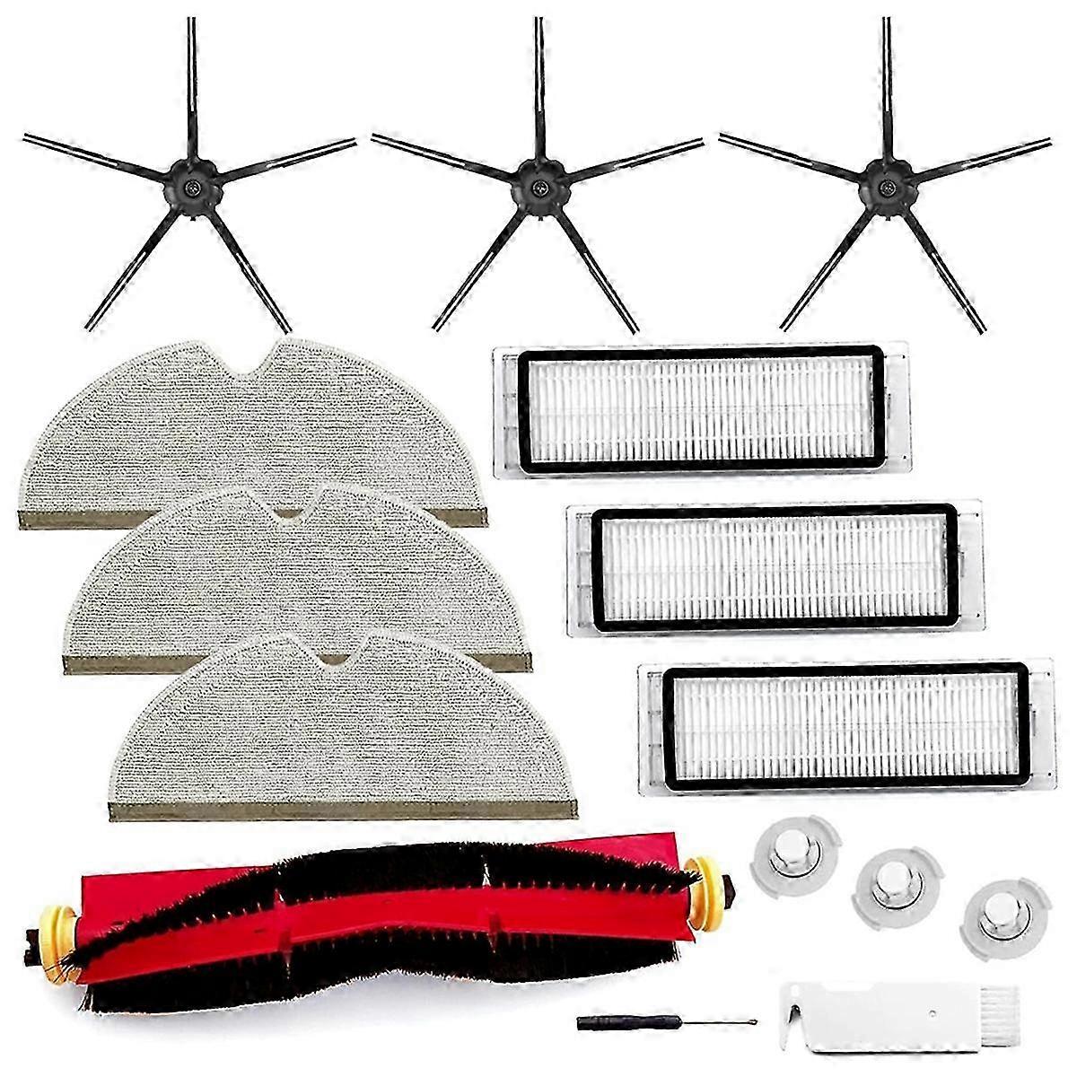 For Roborock S6 Pure S6 E4 S4 Max S6 MaxV S5 S5 Max S4 E2 E3 E5 E20 E25 E35 Main Side Brush Hepa Fil Edition 0610