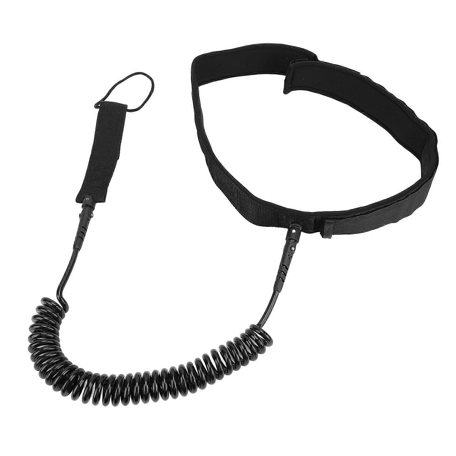 Sangle de ceinture enroulée en PVC pour planche de surf, shortboard et longboard