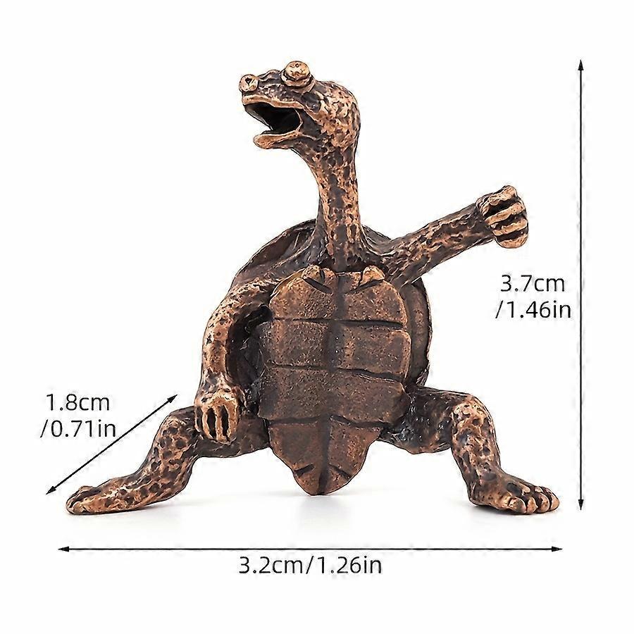 [Kung Fu Turtle Incense Holder] 1pc Small Kung Fu Turtle Incense Holder Creative Craft Ornament Turt