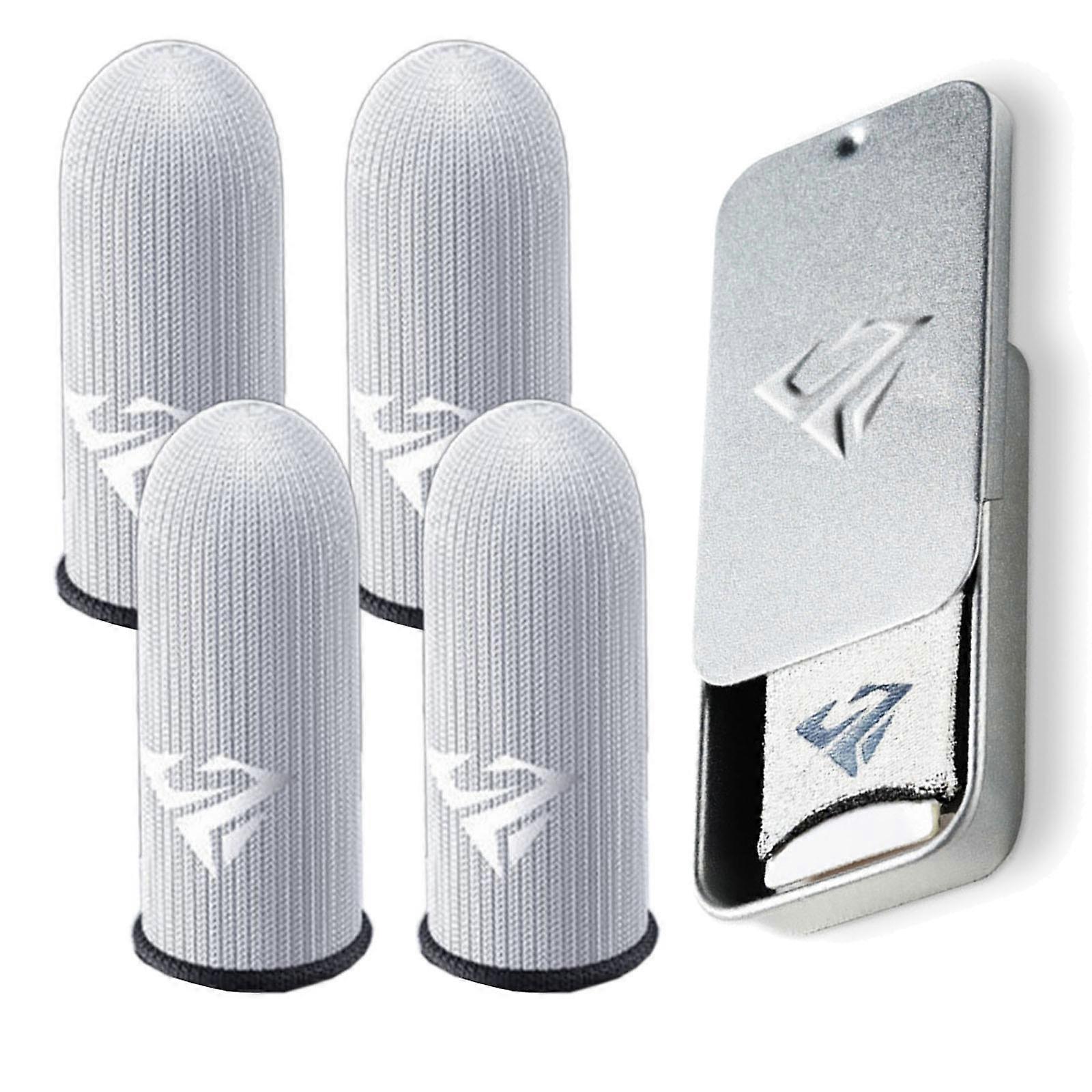 2Pair PUBG Game Glove Tablet Screen Touch Mittens Sweatproof Screen Finger Sleeve Controller Mobile Phone Gaming Gloves Multicolor