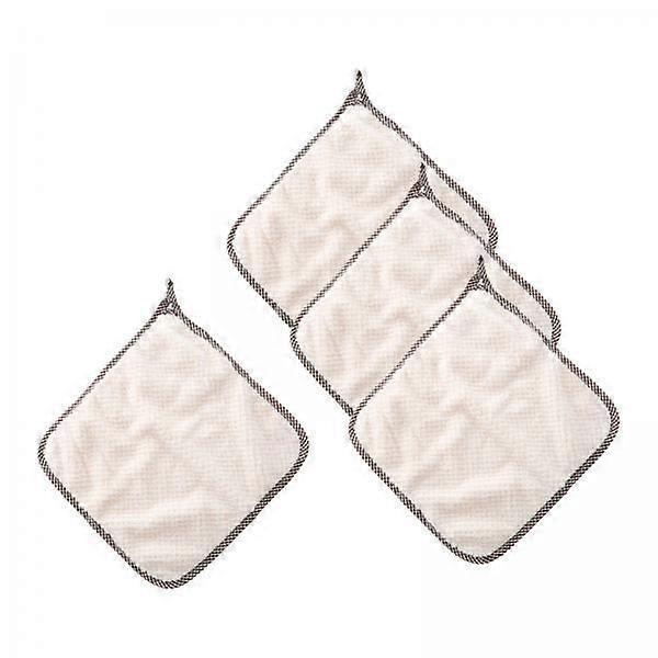3x 4x Kitchen Cleaning Dish Cloth Quick Drying Scratch Washable Reusable