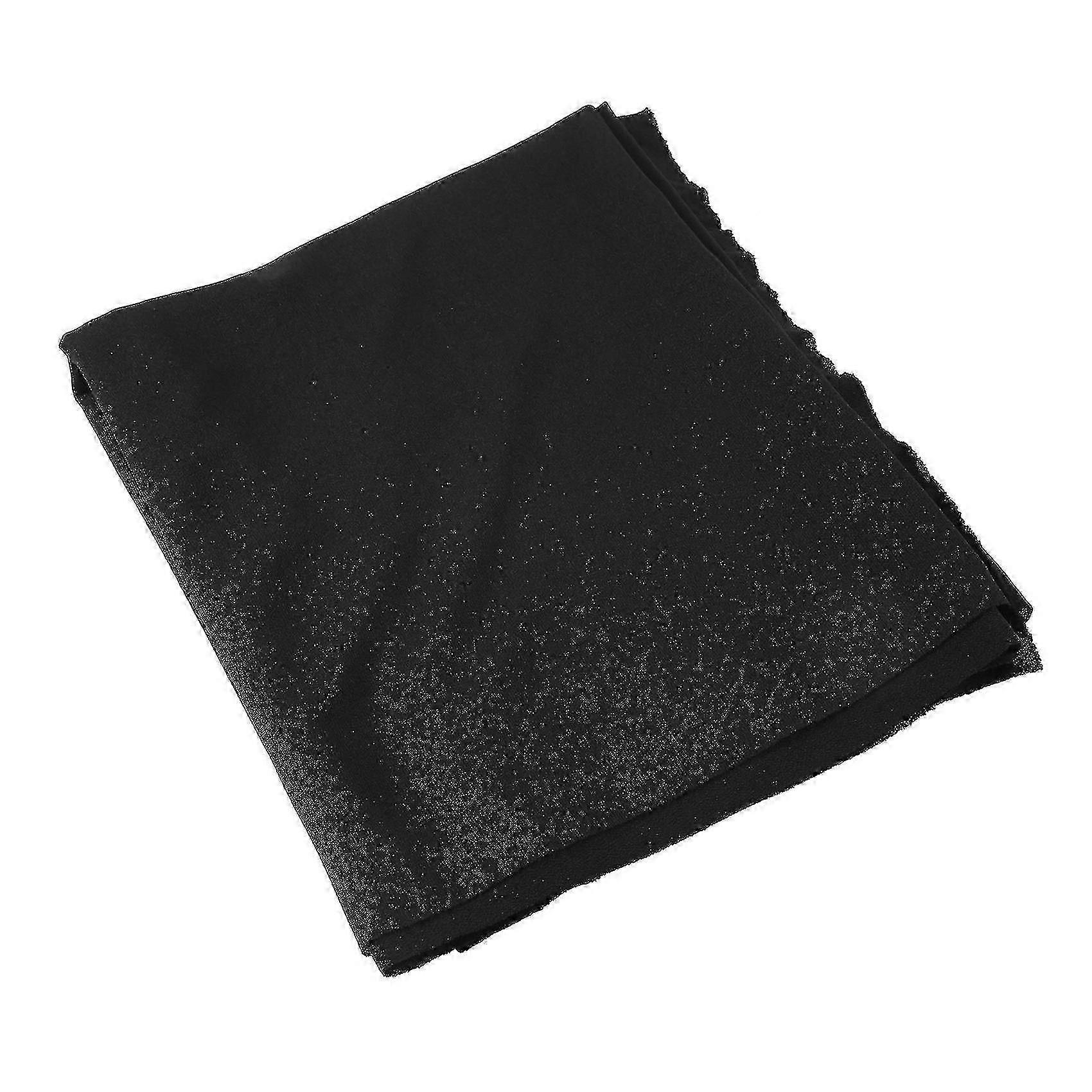 Speaker Grill Cloth Stereo Gille Fabric Speaker Radio Mesh Cloth 1.7mx0.5m Black