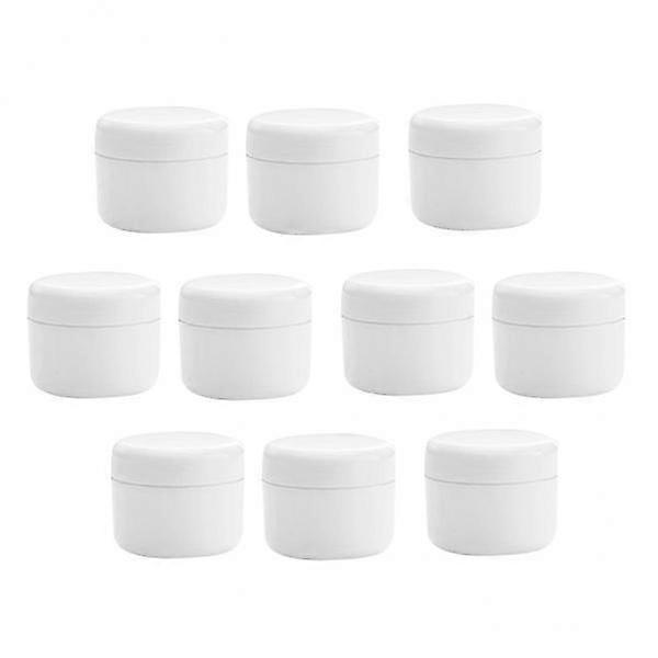 5-10pack Refillable Plastic Empty Face Cream Cosmetic Container with Lid