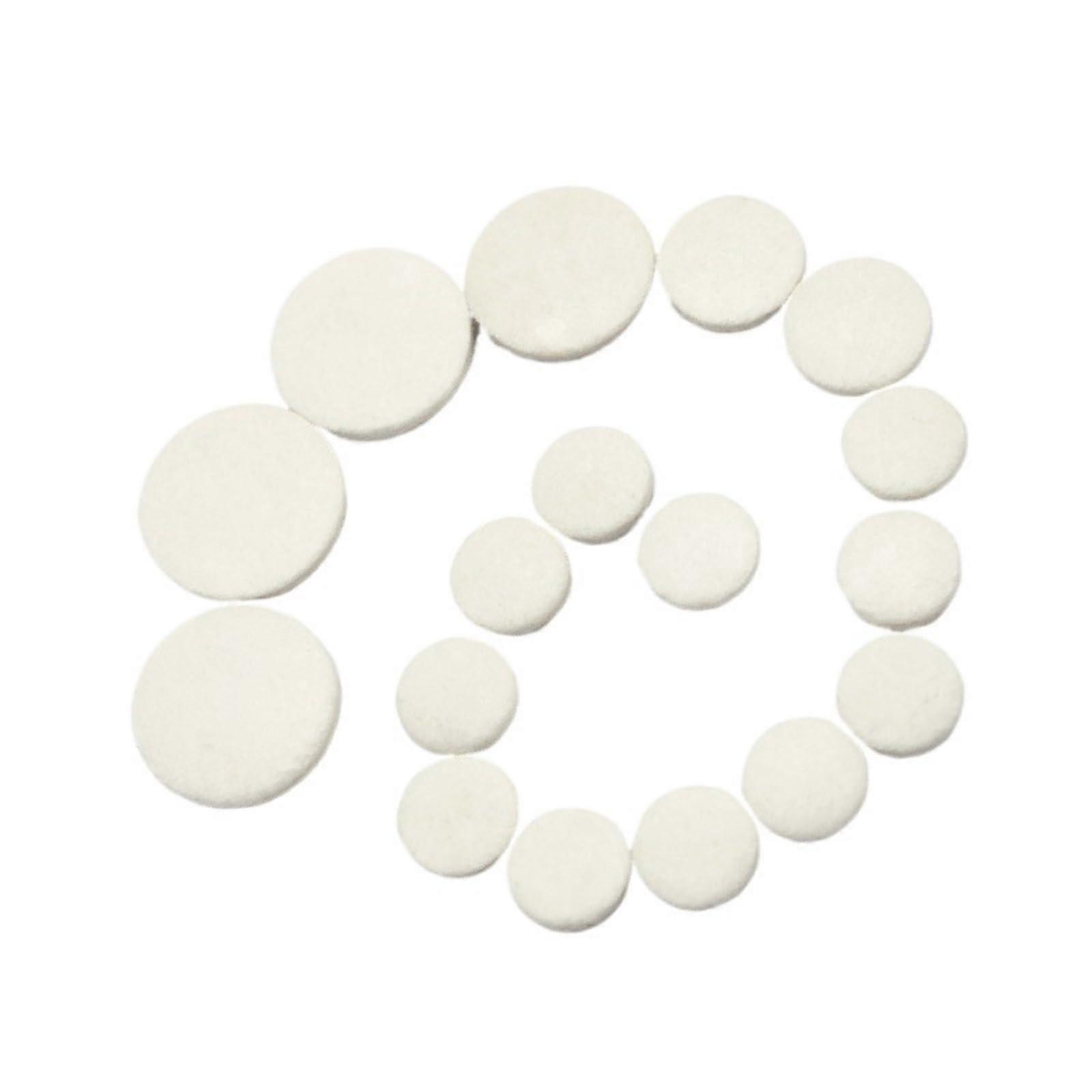 Clarinet Repair Parts 17 Key Treble B Flat Clarinet Pads Musical Instrument Key Pads Clarinet Pads Clarinet Sound Hole Pads