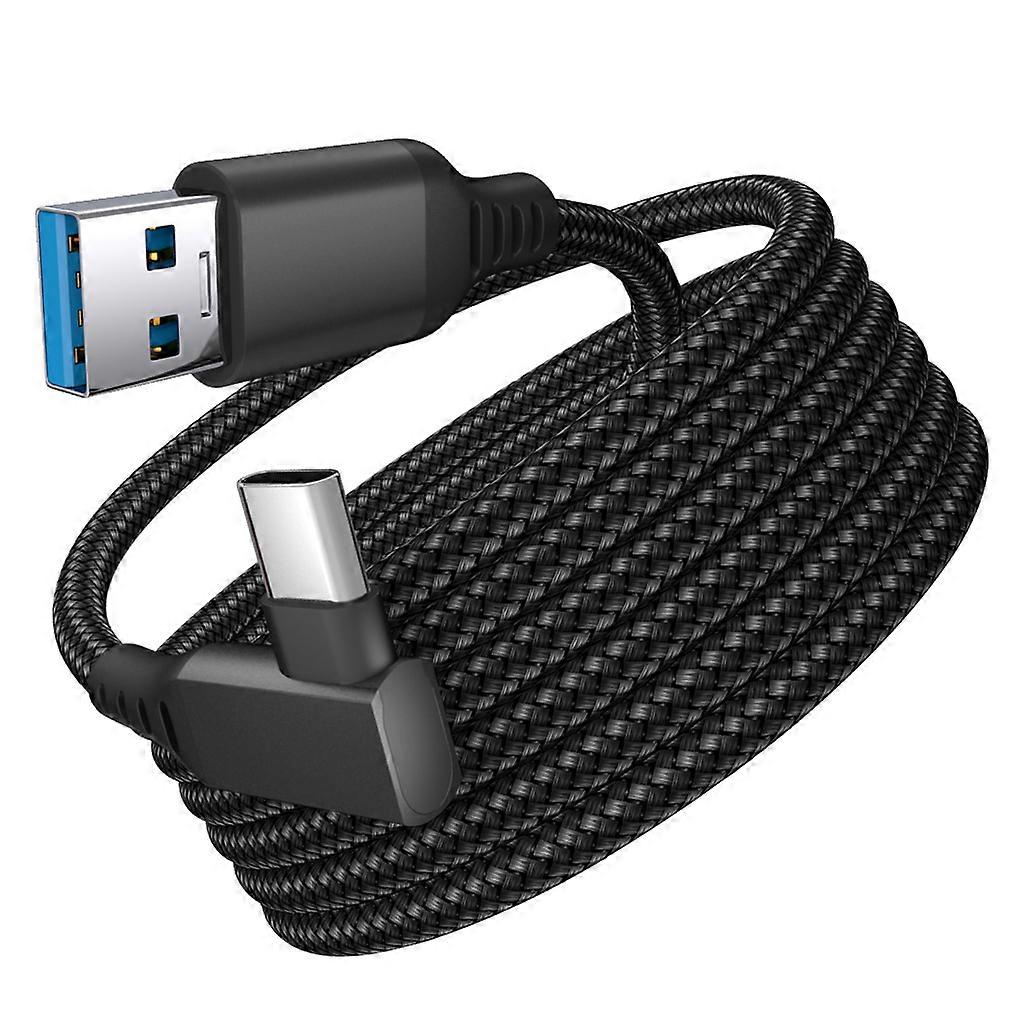 VR Link Cable Fast Charging For Oculus Quest 2 High-speed Transmission Data Line 5Gbps Data VR Headset USB C Multicolor