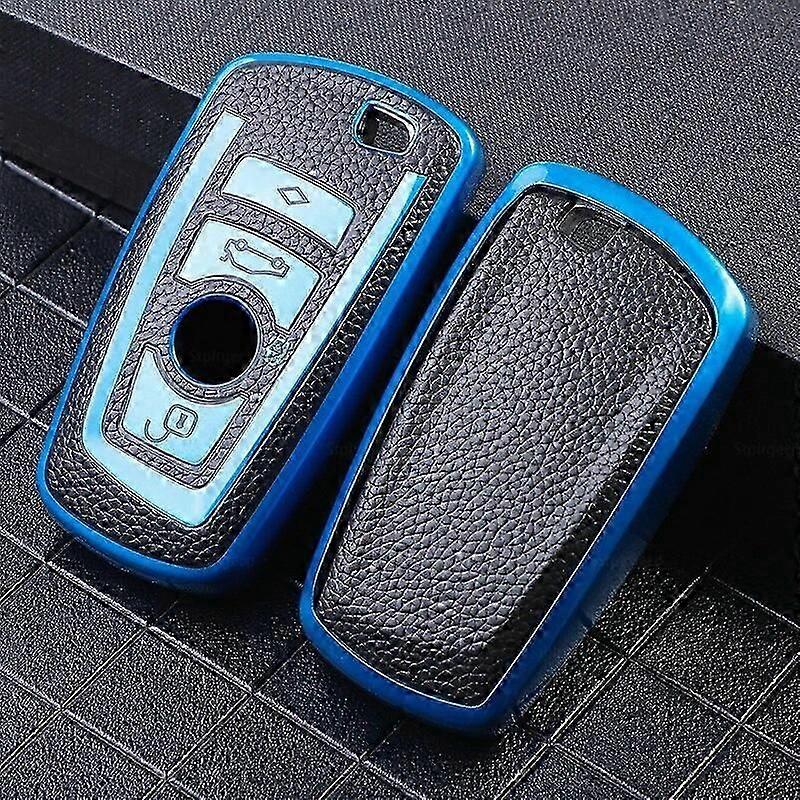 Leather+TPU Car Key Case Cover Key Bag For Bmw F20 F30 G20 f31 F34 F10 G30 F11 X3 F25 X4 I3 M3 M4 1 3 5 Series Accessories