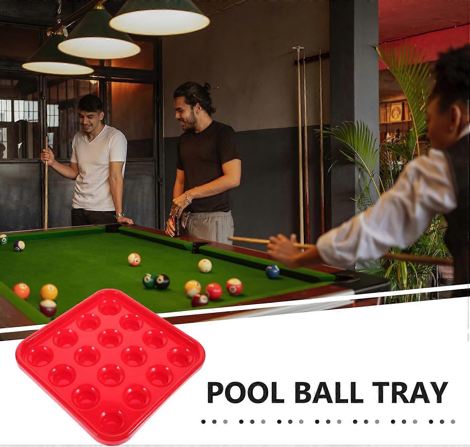 Billiard Storage Tray Retractable Pool Bridge Stick Cue Table Game Ball Tray