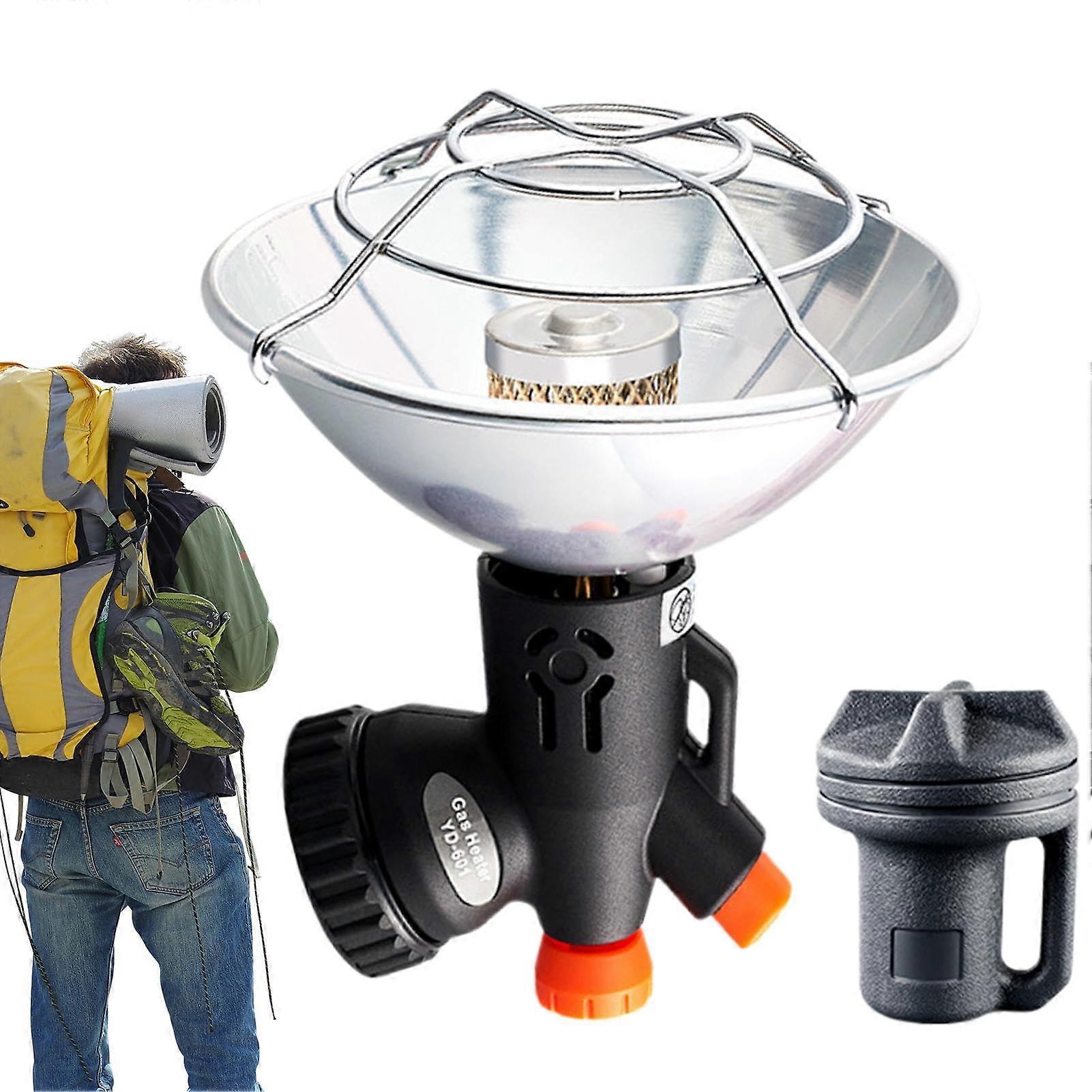 Camping Propane Heater Outdoor Heater for Camping, Ice Fishing, Hunting Black