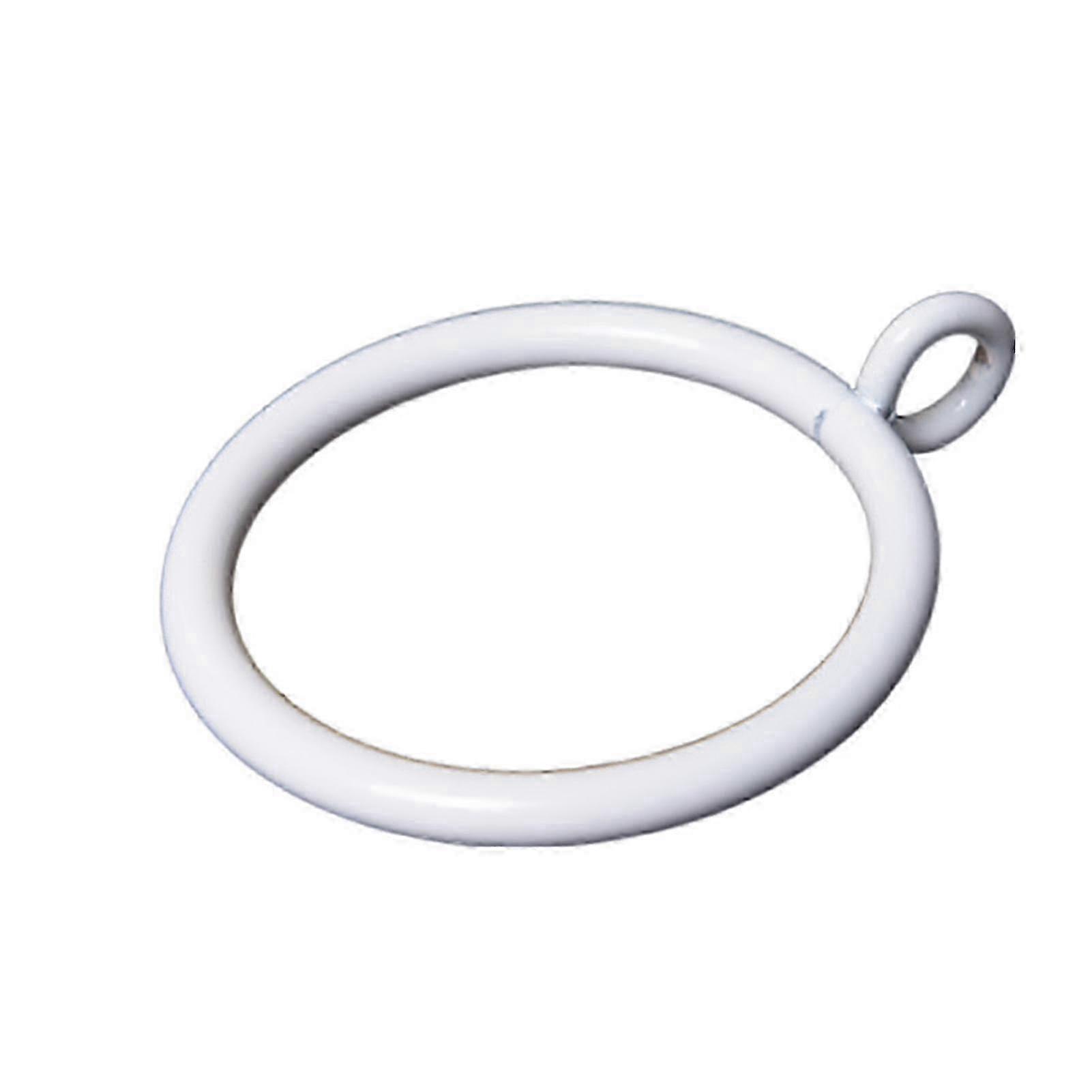 38mmメタルアイレットカーテンリング - キッチンベッドルーム用40pcsミルキーホワイト