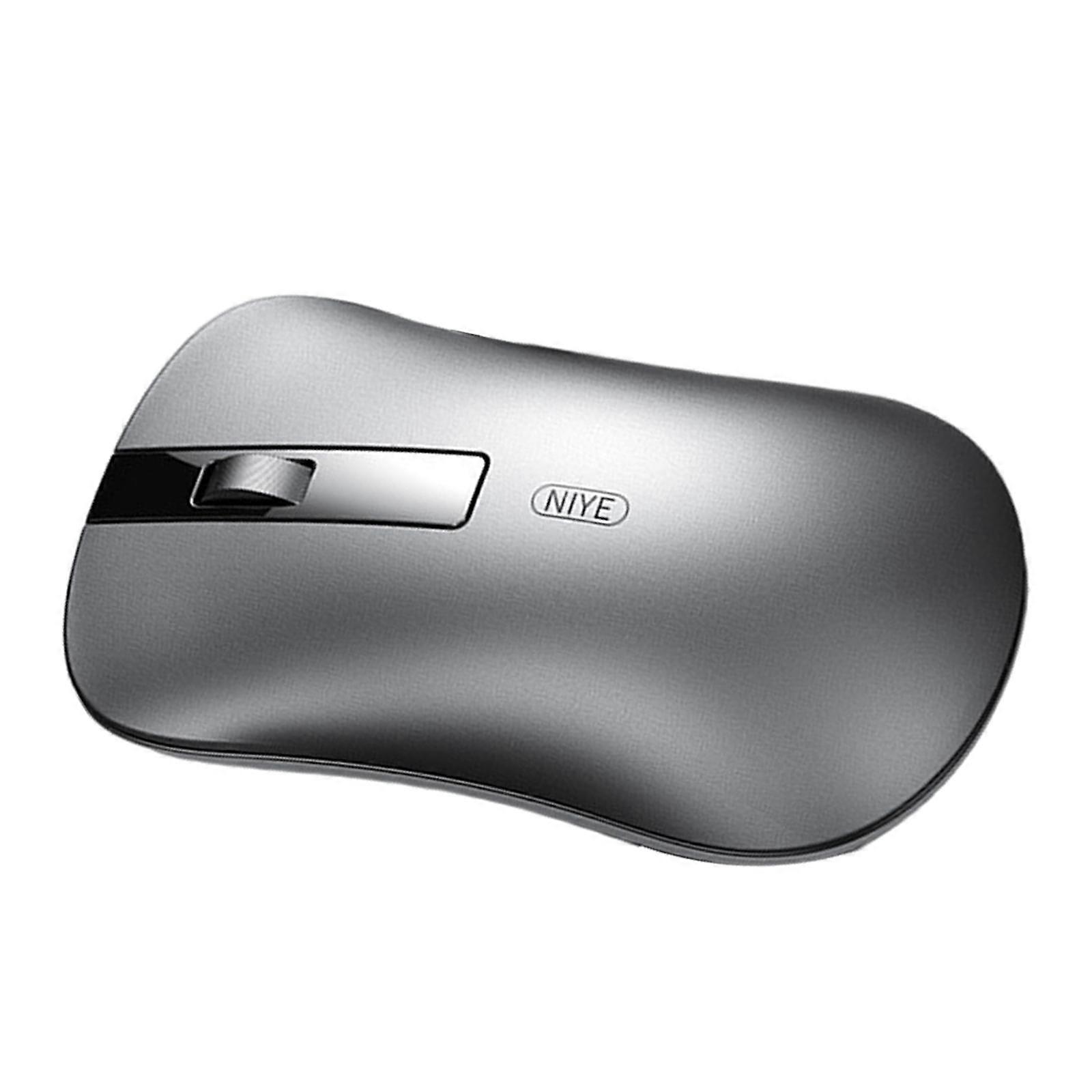 Wireless Mouse with USB Receiver Rechargeable Office Mouse Noiseless Click for