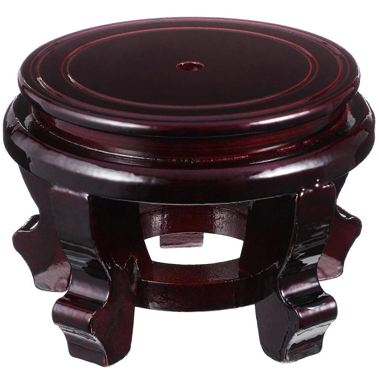 Versatile Decorative Stand, Wooden Platform for Flowers and Accessories