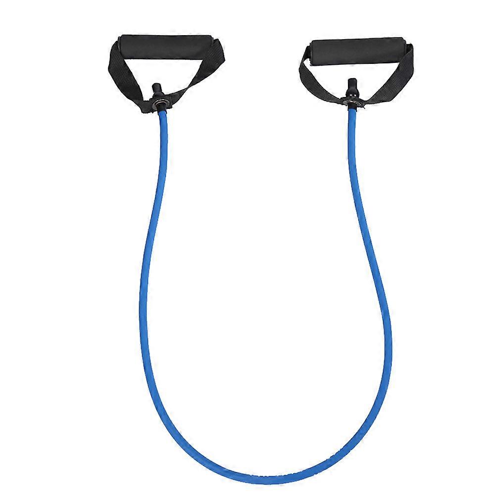 Ulkovastusnauhasetti kahvoilla Joustavat vetoköydet voimaharjoitteluun, joogaan ja kuntoiluun Kaikenikäiset ja kuntotasot Sininen ja punainen
