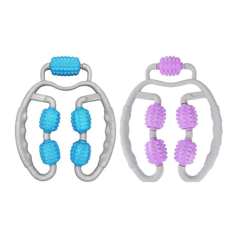 Muscle Roller For Legs Cylindrical Release Post-Exercise Relaxation ABS 2Set