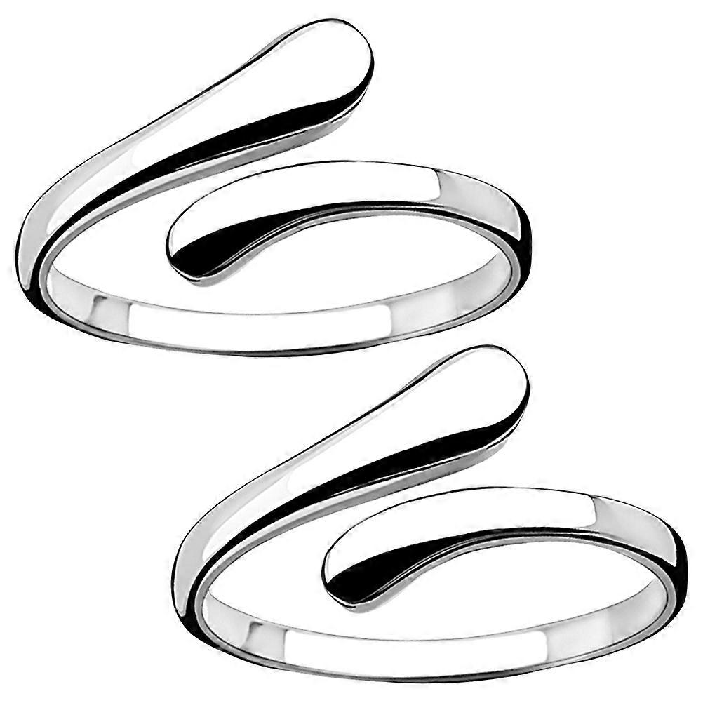 Stylish Geometric Open Ring Set for Women – Copper Cross Design Twist Finger Accessories for Parties & Dates