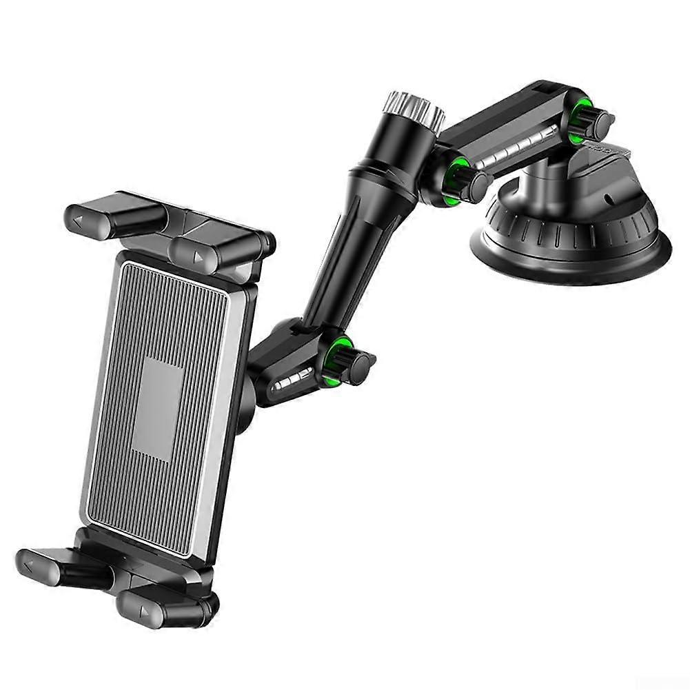 Car Suction Cup Tablet Mount Holder for Universal Vehicle Compatibility, Adjustable Angle, Sturdy Design