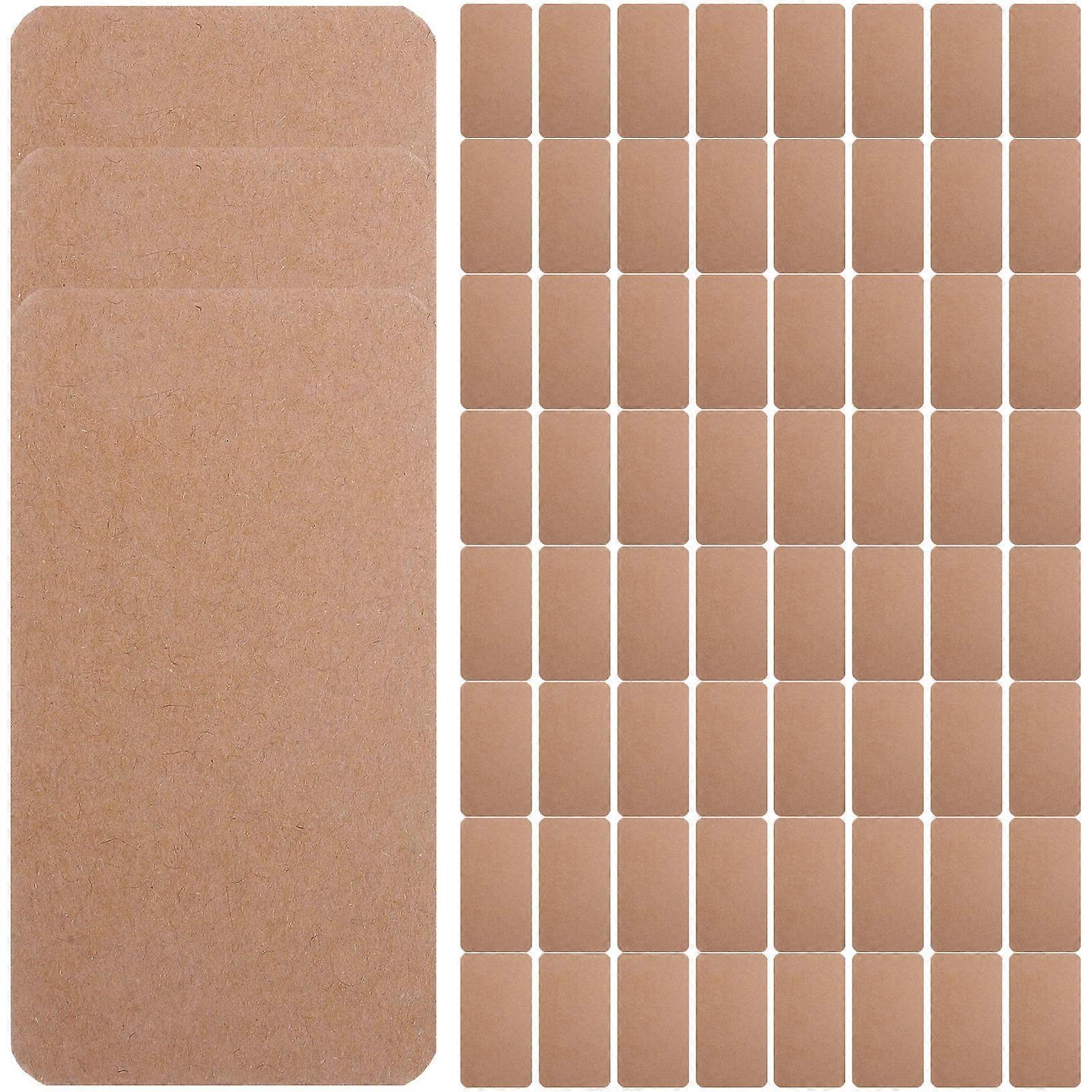Kraft Blank Cards DIY Graffiti Corner Index Cards for Notes Vocabulary Planning Portable Multi Purpose Cardstock for Students Travelers Office